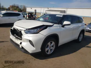 2020 Toyota Highlander L with VIN 5TDCZRBH9LS504672, listed as a Copart auction lot 54147505 with 49,879 mi miles and Salvage title. Bid and sale history available at DreamBid. Image 1.