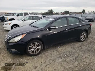 2013 Hyundai Sonata Limited with VIN 5NPEC4ACXDH634308, listed as a Copart auction lot 43289705 with 184,707 mi miles and Salvage Title. Bid and sale history available at DreamBid. Image 1.