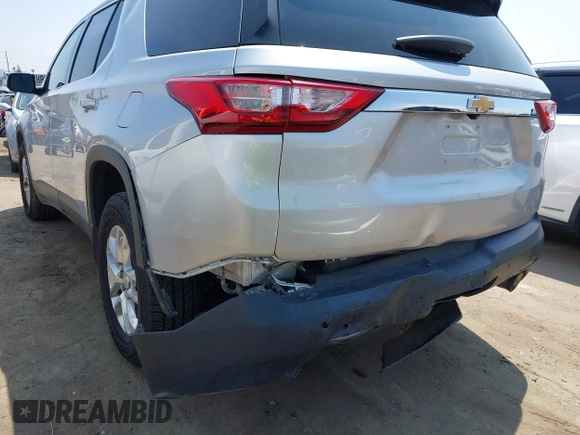 2020 Chevrolet Traverse LT Cloth with VIN 1GNEVMKW8LJ219181, listed as a IAAI auction lot 42150372 with 78,390 mi miles and . Bid and sale history available at DreamBid. Image 6.