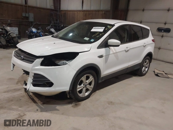 2016 Ford Escape SE with VIN 1FMCU9GX2GUB93968, listed as a IAAI auction lot 41711240 with 153,636 mi miles. Bid and sale history available at carsss.com. Image 2.