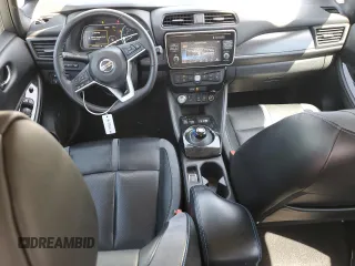 2018 Nissan LEAF S with VIN 1N4AZ1CP4JC304804, listed as a Copart auction lot 51941615 with 65,312 mi miles and Salvage Title. Bid and sale history available at DreamBid. Image 8.