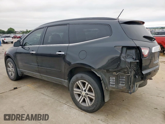 2015 Chevrolet Traverse LT with VIN 1GNKRGKD9FJ303893, listed as a Copart auction lot 59651775 with 162,961 mi miles and Salvage title. Bid and sale history available at DreamBid. Image 2.