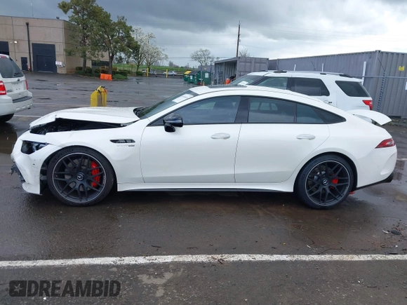 2020 Mercedes-Benz AMG GT with VIN WDD7X8JB0LA013294, listed as a IAAI auction lot 41818018 with 34,880 mi miles. Bid and sale history available at carsss.com. Image 14.