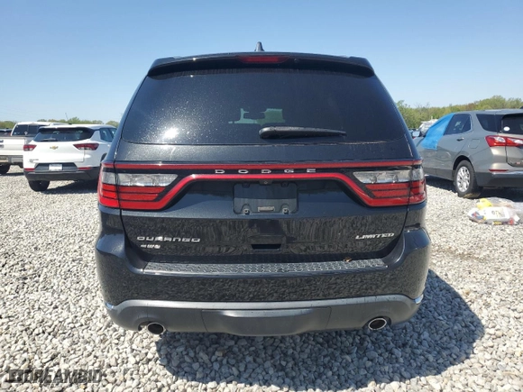 2014 Dodge Durango Limited with VIN 1C4SDJDT6EC558786, listed as a Copart auction lot 52459695 with 158,338 mi miles and Salvage Title. Bid and sale history available at carsss.com. Image 6.