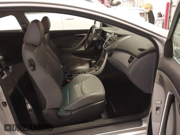 2013 Hyundai Elantra Coupe SE with VIN KMHDH6AEXDU022783, listed as a IAAI auction lot 41595832 with 153,330 mi miles. Bid and sale history available at carsss.com. Image 5.