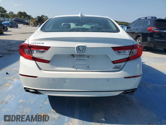 2020 Honda Accord Touring with VIN 1HGCV2F99LA012986, listed as a Copart auction lot 43766425 with Not provided miles and Non repairable. Bid and sale history available at DreamBid. Image 6.