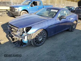 2019 Mercedes-Benz SLC 300 z VIN WDDPK3JA8KF158562, wystawiony jako Copart lot #42568555 z przebiegiem 25 815 mil mil oraz Nie do naprawy. Historia ofert i sprzedaży dostępna na DreamBid. Obrazek 1.