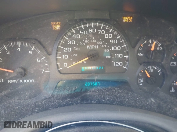 2003 Chevrolet TrailBlazer LS with VIN 1GNDS13S932167925, listed as a IAAI auction lot 41384296 with 207,587 mi miles. Bid and sale history available at carsss.com. Image 7.