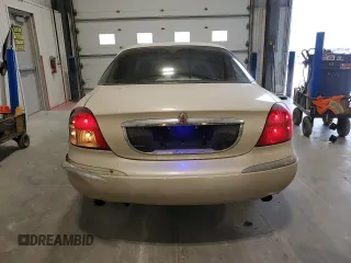2002 Lincoln Continental with VIN 1LNHM97VX2Y694578, listed as a Copart auction lot 42245705 with 195,236 mi miles and Salvage Title. Bid and sale history available at carsss.com. Image 6.
