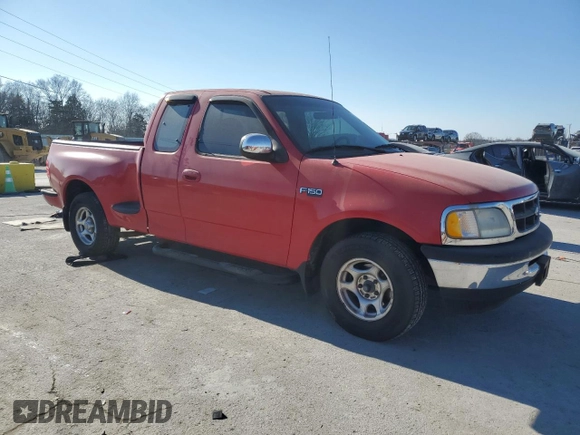 1997 Ford F-150 XL with VIN 1FTDX0729VKB37387, listed as a Copart auction lot 88841045 with 181,786 mi miles and Clean title. Bid and sale history available at DreamBid. Image 4.