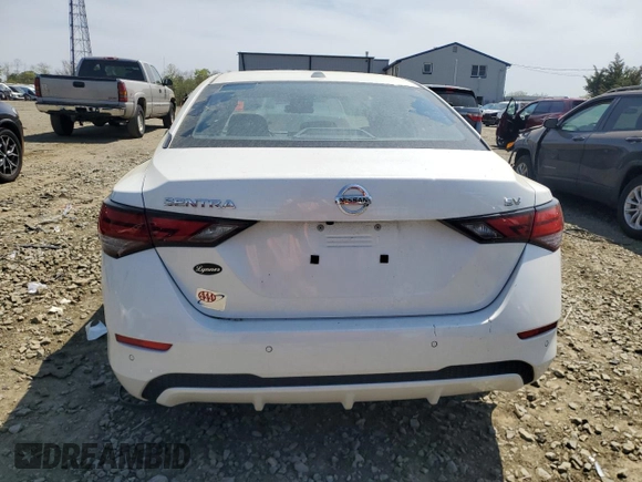 2020 Nissan Sentra SV with VIN 3N1AB8CVXLY235958, listed as a Copart auction lot 54628485 with 12,086 mi miles and Clean Title. Bid and sale history available at DreamBid. Image 6.