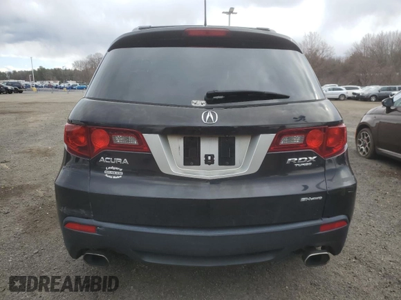 2011 Acura RDX Technology with VIN 5J8TB1H53BA004958, listed as a Copart auction lot 50950555 with 247,326 mi miles and Clean title. Bid and sale history available at DreamBid. Image 6.