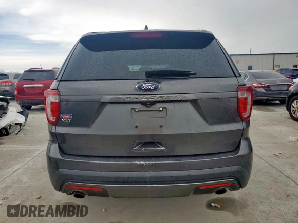 2017 Ford Explorer XLT with VIN 1FM5K7D86HGA69038, listed as a Copart auction lot 60349135 with 139,562 mi miles and Salvage title. Bid and sale history available at DreamBid. Image 6.