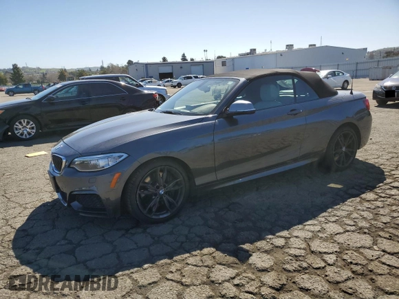 2016 BMW 2 Series M235i with VIN WBA1M1C58GV394704, listed as a Copart auction lot 46926065 with 69,352 mi miles and Salvage Title. Bid and sale history available at carsss.com. Image 1.