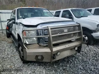 2014 Ford Super Duty F-350 DRW XLT with VIN 1FT8W3DT1EEB06393, listed as a Copart auction lot 43058935 with 544,502 mi miles and Salvage Title. Bid and sale history available at carsss.com. Image 11.