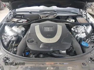 2009 Mercedes-Benz S-Class 5.5L V8 with VIN WDDNG71XX9A273403, listed as a IAAI auction lot 41540086 with 142,140 mi miles. Bid and sale history available at carsss.com. Image 10.