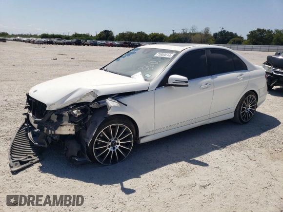 2014 Mercedes-Benz C 350 Sport with VIN WDDGF5HB3EA927761, listed as a Copart auction lot 71959814 with Not Provided miles and Salvage Title. Bid and sale history available at DreamBid. Image 1.