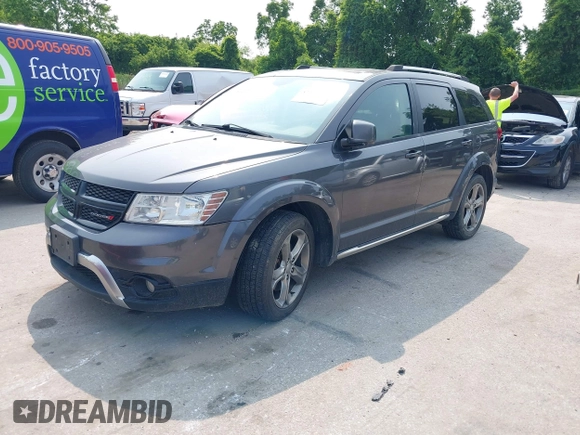 2017 Dodge Journey Crossroad Plus with VIN 3C4PDCGB5HT613080, listed as a IAAI auction lot 42425123 with 114,413 mi miles and . Bid and sale history available at DreamBid. Image 17.
