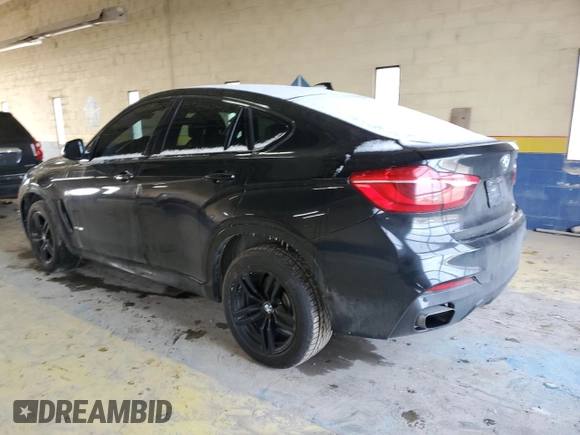 2016 BMW X6 xDrive35i with VIN 5UXKU2C51G0N80724, listed as a Copart auction lot 38999033 with 89,747 mi miles. Bid and sale history available at carsss.com. Image 2.