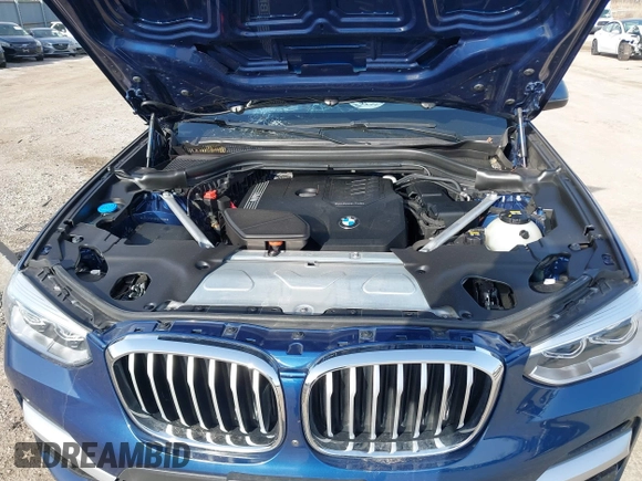2021 BMW X3 xDrive30i with VIN 5UXTY5C08M9G21116, listed as a IAAI auction lot 41834586 with 51,441 mi miles and . Bid and sale history available at DreamBid. Image 10.