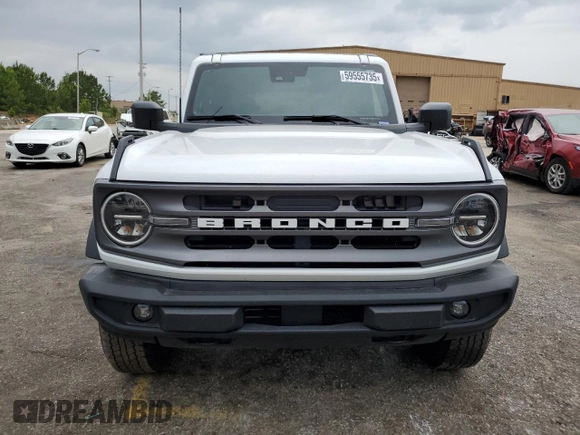2024 Ford Bronco Big Bend with VIN 1FMDE7BH1RLA78163, listed as a Copart auction lot 59555735 with 15,291 mi miles and Salvage title. Bid and sale history available at DreamBid. Image 5.