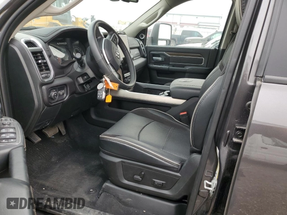 2024 Ram 3500 Laramie with VIN 3C63R3JL6RG108877, listed as a Copart auction lot 68967354 with 13,547 mi miles and Salvage Title. Bid and sale history available at carsss.com. Image 7.