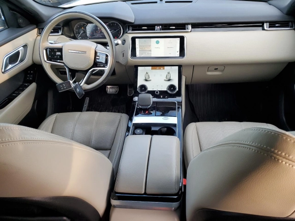 2021 Land Rover Range Rover Velar R-Dynamic S with VIN SALYT2EX1MA311859, listed as a Copart auction lot 44540255 with 38,021 mi miles and Salvage Title. Bid and sale history available at carsss.com. Image 8.