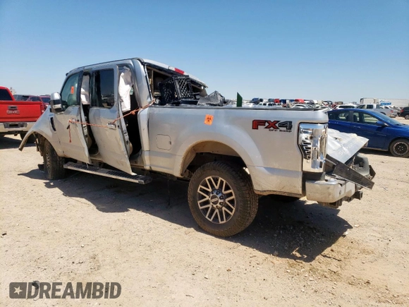 2019 Ford F-250 XL with VIN 1FT7W2B65KEE02645, listed as a Copart auction lot 57872435 with 214,873 mi miles and Non repairable. Bid and sale history available at DreamBid. Image 2.