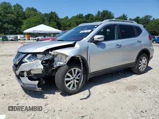 2017 Nissan Rogue SL with VIN 5N1AT2MV7HC887535, listed as a Copart auction lot 59861785 with 70,063 mi miles and Salvage title. Bid and sale history available at DreamBid. Image 1.