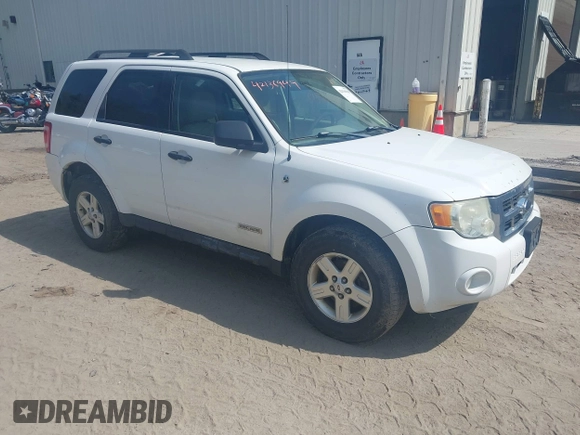 2008 Ford Escape Hybrid с VIN 1FMCU59H08KE43381, выставлен на аукционе IAAI как лот 42136949 с пробегом 231 000 миль миль и . История ставок и продаж доступна на DreamBid. Изображение 1.