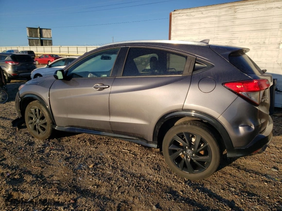 2022 Honda HR-V Sport with VIN 3CZRU6H11NM724791, listed as a Copart auction lot 48408155 with 52,833 mi miles and Salvage Title. Bid and sale history available at carsss.com. Image 2.