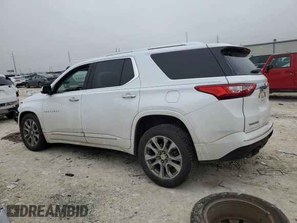 2019 Chevrolet Traverse Premier with VIN 1GNERKKW4KJ207990, listed as a Copart auction lot 44184775 with 116,405 mi miles and Salvage Title. Bid and sale history available at carsss.com. Image 2.
