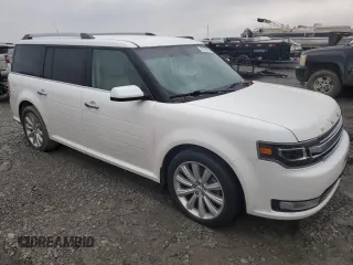 2018 Ford Flex Limited with VIN 2FMGK5D87JBA00384, listed as a Copart auction lot 89132805 with Not Provided miles and Salvage Title. Bid and sale history available at carsss.com. Image 4.