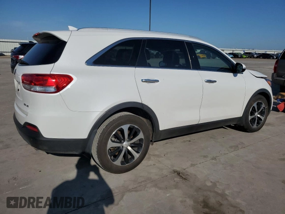 2017 Kia Sorento EX V6 with VIN 5XYPH4A59HG321386, listed as a Copart auction lot 58059574 with 92,235 mi miles and Salvage Title. Bid and sale history available at carsss.com. Image 3.
