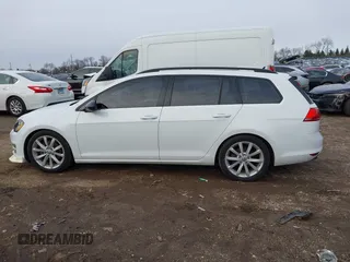 2017 Volkswagen Golf SportWagen S with VIN 3VWC17AU3HM501801, listed as a IAAI auction lot 41209261 with 82,070 mi miles. Bid and sale history available at carsss.com. Image 14.
