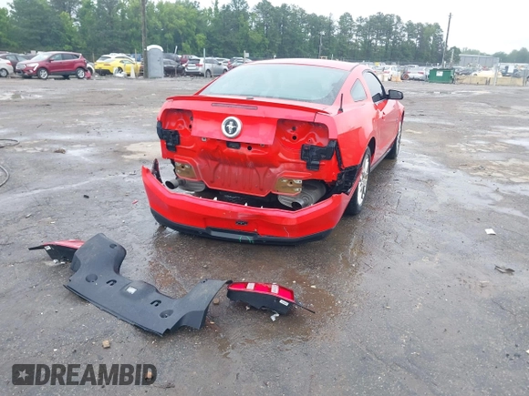 2012 Ford Mustang Premium with VIN 1ZVBP8AM7C5252191, listed as a IAAI auction lot 42498076 with 180,727 mi miles and . Bid and sale history available at DreamBid. Image 4.