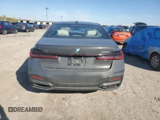 2021 BMW 7 Series 750i xDrive with VIN WBA7U2C05MCF88668, listed as a Copart auction lot 73256303 with 0 mi miles. Bid and sale history available at carsss.com. Image 6.
