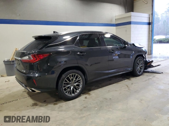 2018 Lexus RX with VIN 2T2BZMCA0JC149392, listed as a Copart auction lot 48017455 with 146,048 mi miles and Salvage Title. Bid and sale history available at carsss.com. Image 3.
