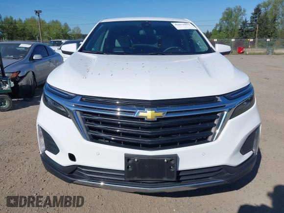 2024 Chevrolet Equinox LT with VIN 3GNAXUEG0RL228651, listed as a IAAI auction lot 42072853 with 20,258 mi miles. Bid and sale history available at carsss.com. Image 12.
