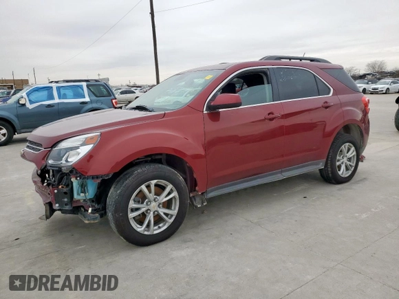 2017 Chevrolet Equinox LT with VIN 2GNALCEK9H6203695, listed as a Copart auction lot 46332975 with 129,781 mi miles and Salvage Title. Bid and sale history available at DreamBid. Image 1.