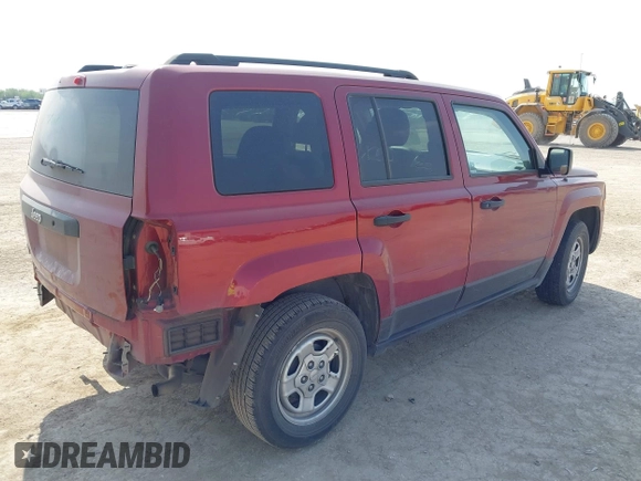 2017 Jeep Patriot Sport z VIN 1C4NJPBBXHD103389, wystawiony jako IAAI lot #41935831 z przebiegiem 86 155 mil mil oraz . Historia ofert i sprzedaży dostępna na DreamBid. Obrazek 4.