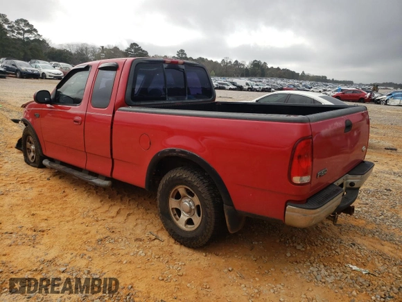 2002 Ford F-150 XL with VIN 1FTRX17232NB93699, listed as a Copart auction lot 49037795 with 0 mi miles and Salvage Title. Bid and sale history available at carsss.com. Image 2.