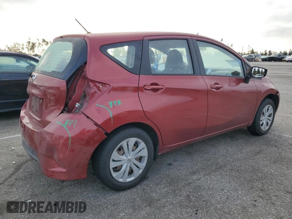 2017 Nissan Note SL with VIN 3N1CE2CP0HL375794, listed as a Copart auction lot 44647465 with 134,751 mi miles and Salvage title. Bid and sale history available at DreamBid. Image 3.