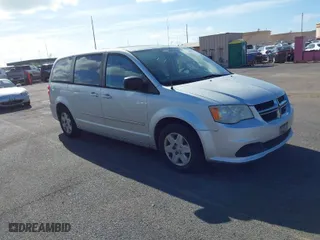 2011 Dodge Grand Caravan Express with VIN 2D4RN4DG7BR719393, listed as a IAAI auction lot 41850477 with 133,622 mi miles. Bid and sale history available at carsss.com. Image 1.