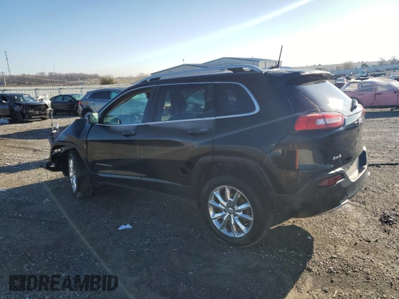2017 Jeep Cherokee Limited с VIN 1C4PJMDB2HW520580, выставлен на аукционе Copart как лот 48780915 с пробегом 126 267 миль миль и Списание • Salvage title. История ставок и продаж доступна на DreamBid. Изображение 2.