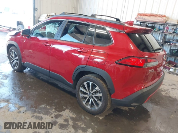 2024 Toyota Corolla Cross XLE with VIN 7MUDAABG3RV088783, listed as a IAAI auction lot 42433593 with 11,687 mi miles and . Bid and sale history available at DreamBid. Image 3.