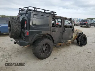2015 Jeep Wrangler Unlimited Wrangler X z VIN 1C4BJWEG1FL686961, wystawiony jako Copart lot #49654945 z przebiegiem Nie podano mil oraz Nie do naprawy • Non repairable. Historia ofert i sprzedaży dostępna na DreamBid. Obrazek 3.