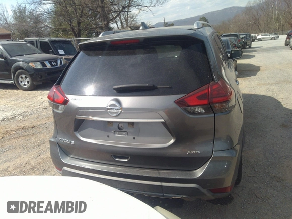 2017 Nissan Rogue SV with VIN KNMAT2MV9HP569896, listed as a IAAI auction lot 41734484 with 232,629 mi miles. Bid and sale history available at carsss.com. Image 16.