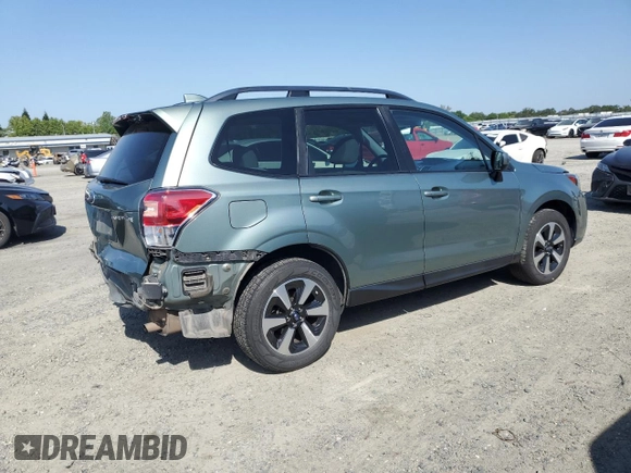 2018 Subaru Forester Premium with VIN JF2SJAGC9JH507009, listed as a Copart auction lot 54941095 with 208,347 mi miles and Salvage Title. Bid and sale history available at DreamBid. Image 3.