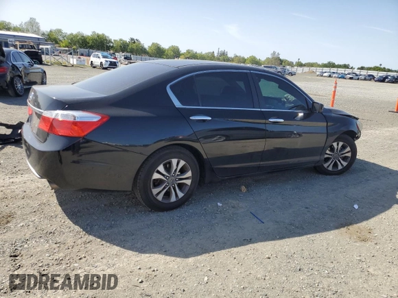 2013 Honda Accord LX z VIN 1HGCR2F35DA068408, wystawiony jako Copart lot #52432995 z przebiegiem 160 990 mil mil oraz Szkoda całkowita • Salvage title. Historia ofert i sprzedaży dostępna na DreamBid. Obrazek 3.